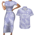 New Zealand Silver Fern Rugby Custom Couples Matching Short Sleeve Bodycon Dress and Hawaiian Shirt Go Aotearoa Champions Purple Version - Aussie Hoodie