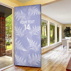 New Zealand Silver Fern Rugby Custom Door Cover Go Aotearoa Champions Purple Version - Aussie Hoodie