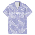 New Zealand Silver Fern Rugby Custom Family Matching Mermaid Dress and Hawaiian Shirt Go Aotearoa Champions Purple Version - Aussie Hoodie