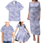 New Zealand Silver Fern Rugby Custom Family Matching Puletasi and Hawaiian Shirt Go Aotearoa Champions Purple Version - Aussie Hoodie