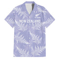 New Zealand Silver Fern Rugby Custom Family Matching Short Sleeve Bodycon Dress and Hawaiian Shirt Go Aotearoa Champions Purple Version - Aussie Hoodie