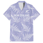New Zealand Silver Fern Rugby Custom Family Matching Short Sleeve Bodycon Dress and Hawaiian Shirt Go Aotearoa Champions Purple Version - Aussie Hoodie