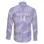 New Zealand Silver Fern Rugby Custom Family Matching Summer Maxi Dress and Hawaiian Shirt Go Aotearoa Champions Purple Version - Aussie Hoodie