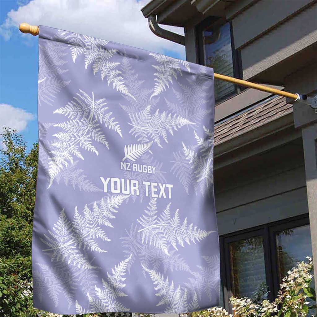 New Zealand Silver Fern Rugby Custom Garden Flag Go Aotearoa Champions Purple Version - Aussie Hoodie