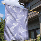 New Zealand Silver Fern Rugby Custom Garden Flag Go Aotearoa Champions Purple Version - Aussie Hoodie