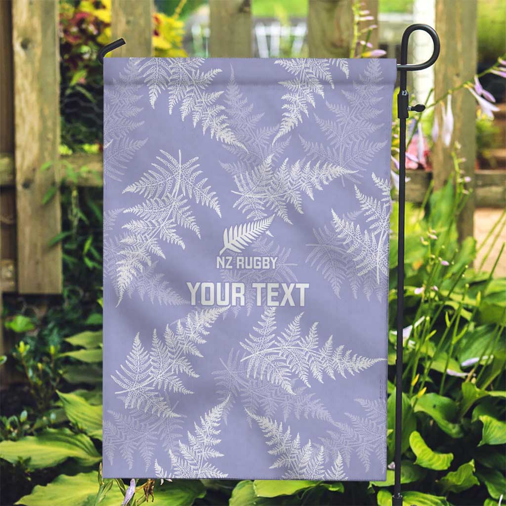 New Zealand Silver Fern Rugby Custom Garden Flag Go Aotearoa Champions Purple Version - Aussie Hoodie