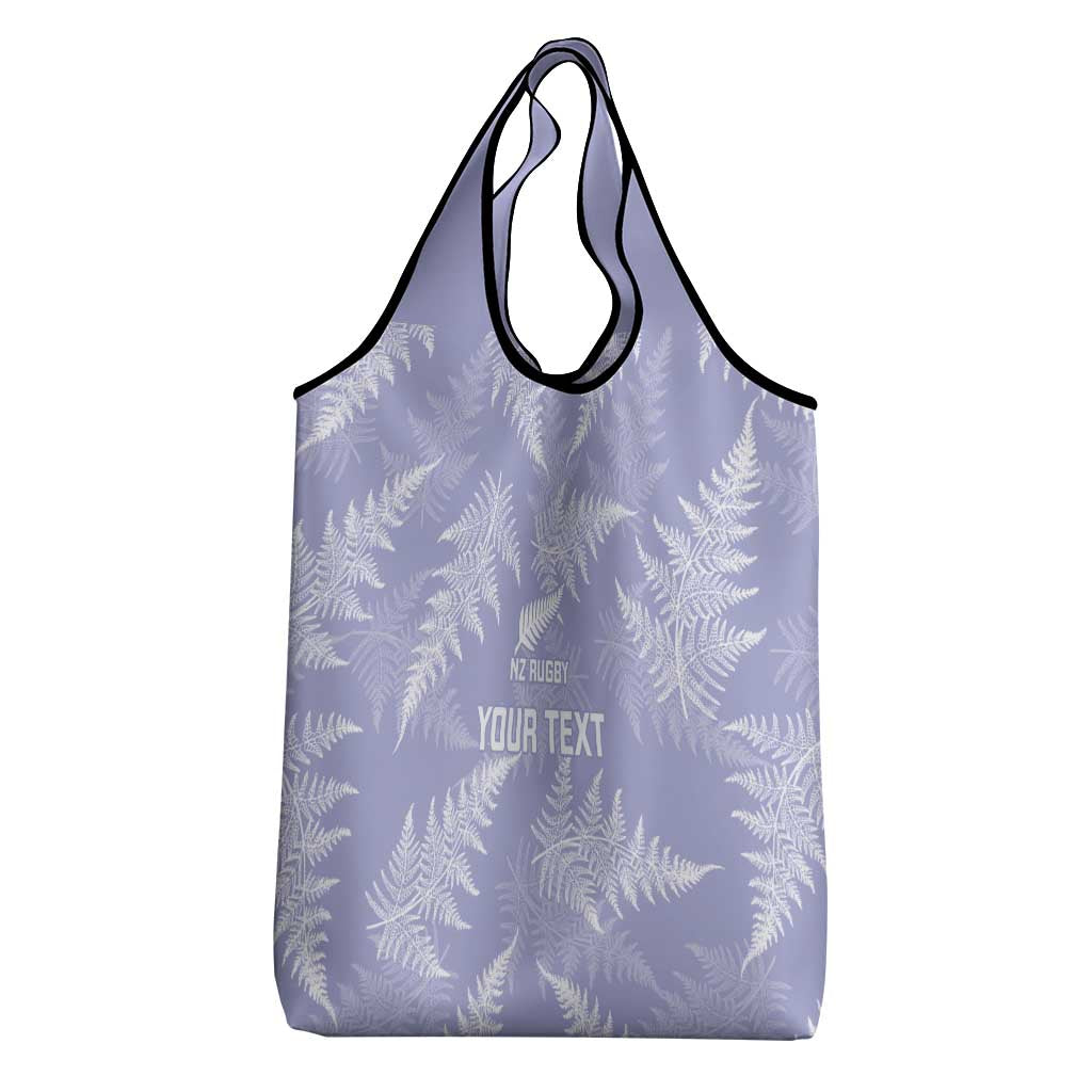 New Zealand Silver Fern Rugby Custom Grocery Bag Go Aotearoa Champions Purple Version - Aussie Hoodie