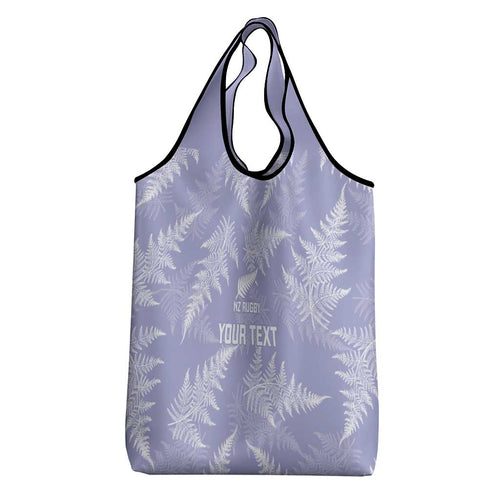 New Zealand Silver Fern Rugby Custom Grocery Bag Go Aotearoa Champions Purple Version - Aussie Hoodie
