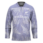 New Zealand Silver Fern Rugby Custom Hockey Jersey Go Aotearoa Champions Purple Version - Aussie Hoodie