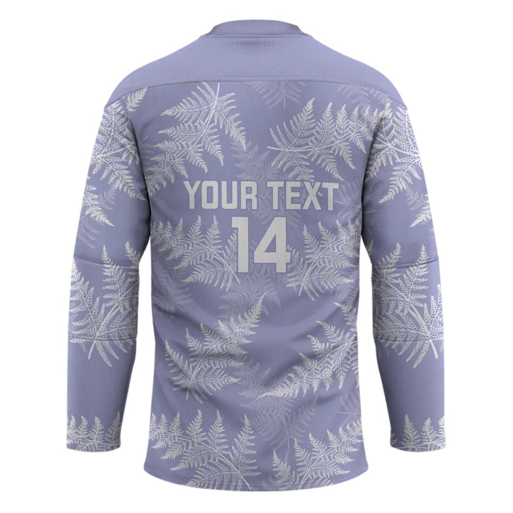 New Zealand Silver Fern Rugby Custom Hockey Jersey Go Aotearoa Champions Purple Version - Aussie Hoodie