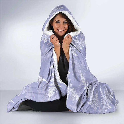 New Zealand Silver Fern Rugby Custom Hooded Blanket Go Aotearoa Champions Purple Version - Aussie Hoodie