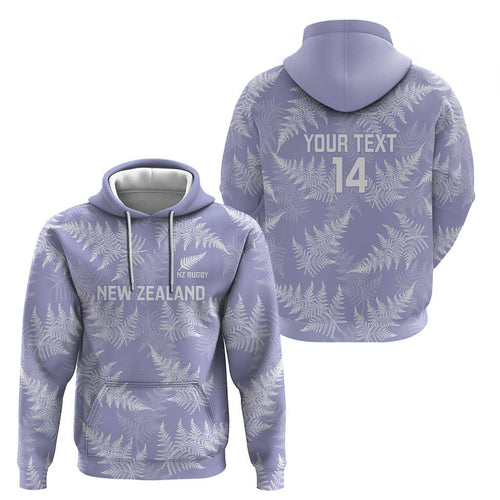 New Zealand Silver Fern Rugby Custom Hoodie Go Aotearoa Champions Purple Version - Aussie Hoodie