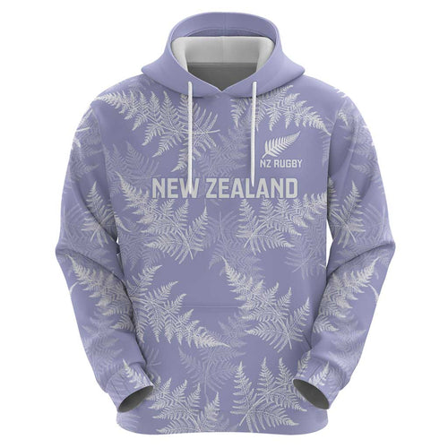 New Zealand Silver Fern Rugby Custom Hoodie Go Aotearoa Champions Purple Version - Aussie Hoodie