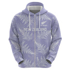 New Zealand Silver Fern Rugby Custom Hoodie Go Aotearoa Champions Purple Version - Aussie Hoodie