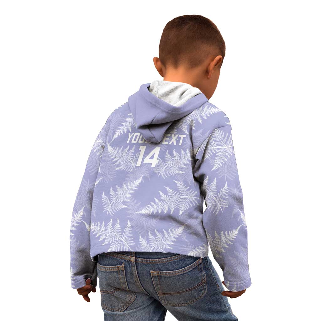 New Zealand Silver Fern Rugby Custom Kid Hoodie Go Aotearoa Champions Purple Version - Aussie Hoodie