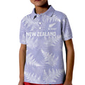 New Zealand Silver Fern Rugby Custom Kid Polo Shirt Go Aotearoa Champions Purple Version - Aussie Hoodie