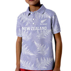 New Zealand Silver Fern Rugby Custom Kid Polo Shirt Go Aotearoa Champions Purple Version - Aussie Hoodie
