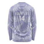 New Zealand Silver Fern Rugby Custom Long Sleeve Shirt Go Aotearoa Champions Purple Version - Aussie Hoodie
