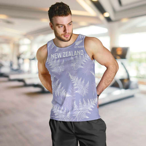 New Zealand Silver Fern Rugby Custom Men Tank Top Go Aotearoa Champions Purple Version - Aussie Hoodie