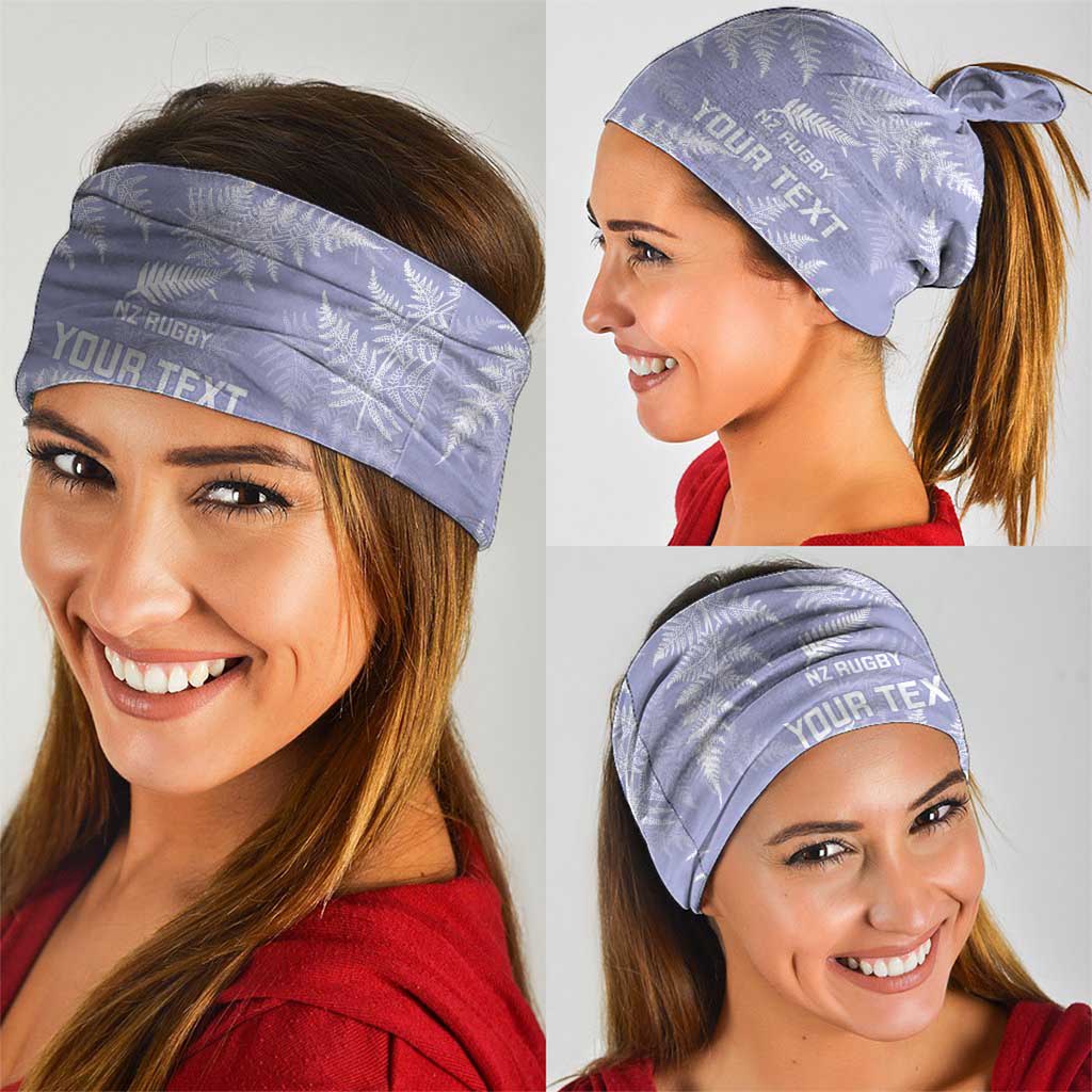New Zealand Silver Fern Rugby Custom Neck Gaiter Go Aotearoa Champions Purple Version - Aussie Hoodie