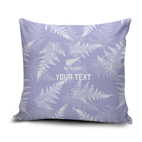 New Zealand Silver Fern Rugby Custom Pillow Cover Go Aotearoa Champions Purple Version - Aussie Hoodie