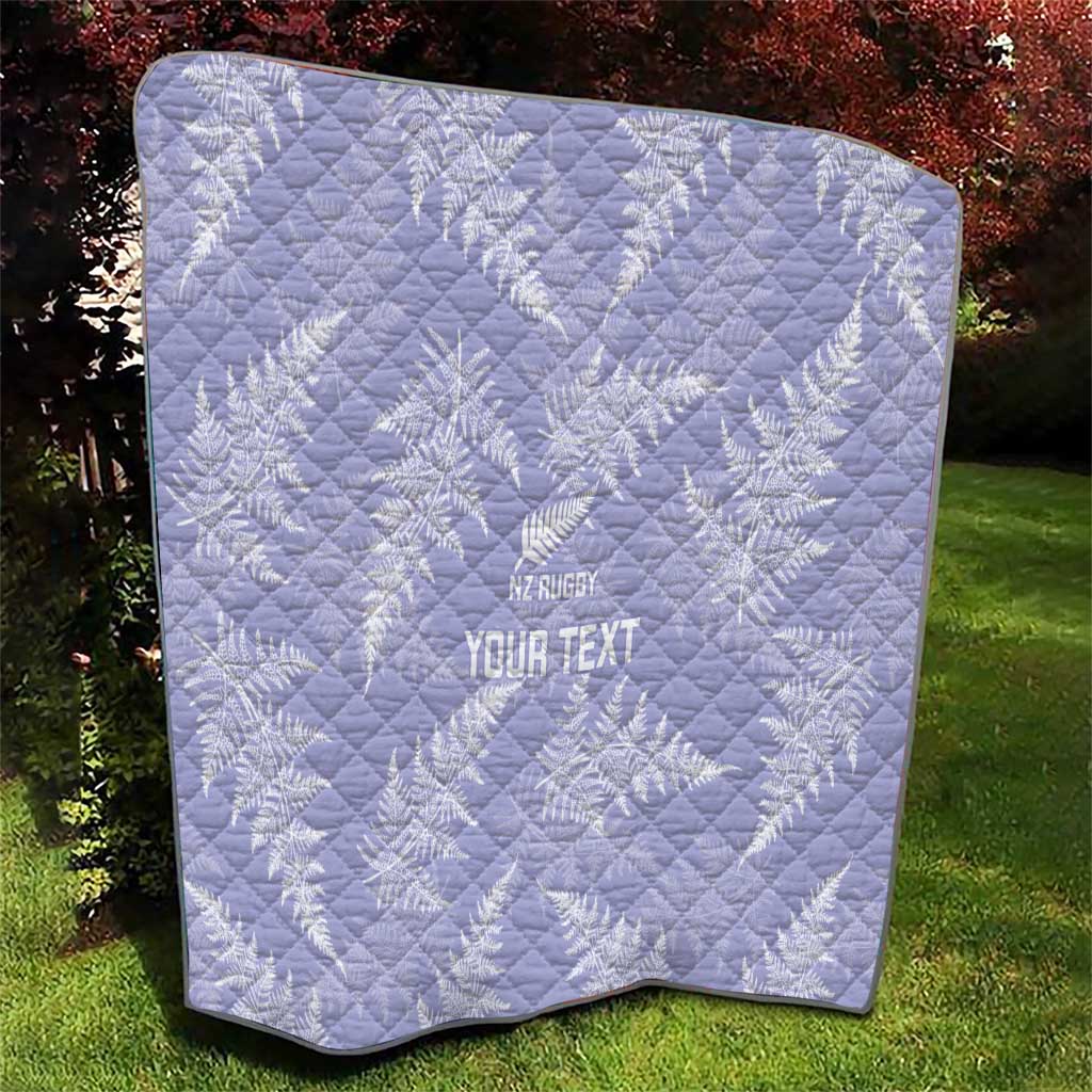 New Zealand Silver Fern Rugby Custom Quilt Go Aotearoa Champions Purple Version - Aussie Hoodie