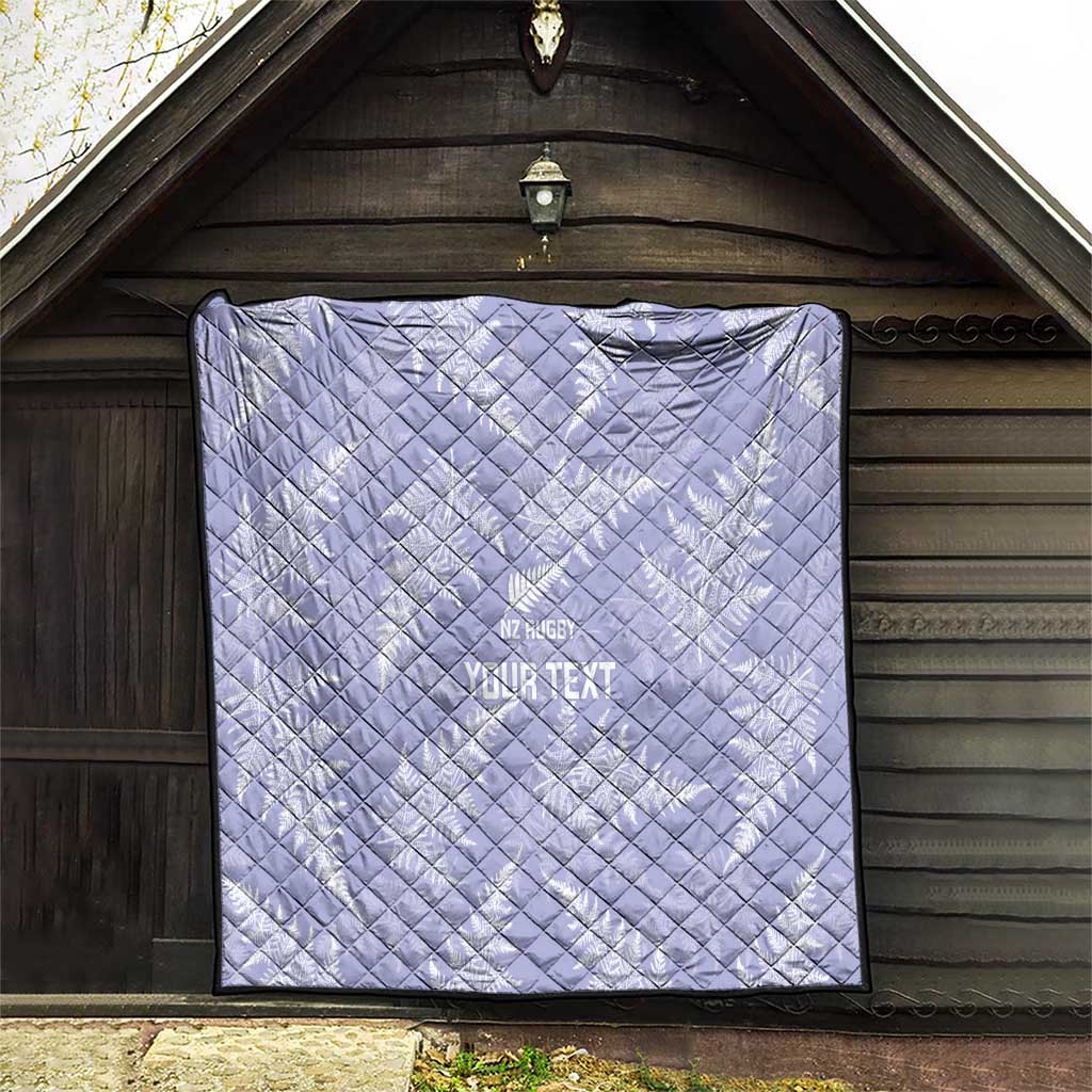 New Zealand Silver Fern Rugby Custom Quilt Go Aotearoa Champions Purple Version - Aussie Hoodie