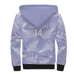 New Zealand Silver Fern Rugby Custom Sherpa Hoodie Go Aotearoa Champions Purple Version - Aussie Hoodie