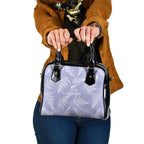 New Zealand Silver Fern Rugby Custom Shoulder Handbag Go Aotearoa Champions Purple Version - Aussie Hoodie