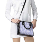 New Zealand Silver Fern Rugby Custom Shoulder Handbag Go Aotearoa Champions Purple Version - Aussie Hoodie