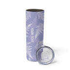 New Zealand Silver Fern Rugby Custom Skinny Tumbler Go Aotearoa Champions Purple Version - Aussie Hoodie