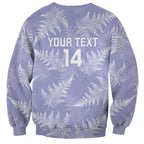 New Zealand Silver Fern Rugby Custom Sweatshirt Go Aotearoa Champions Purple Version - Aussie Hoodie