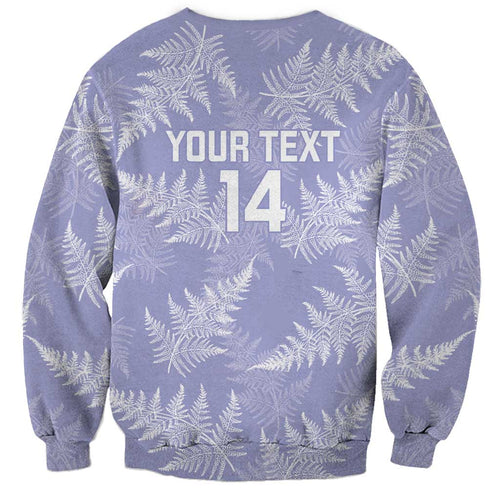 New Zealand Silver Fern Rugby Custom Sweatshirt Go Aotearoa Champions Purple Version - Aussie Hoodie