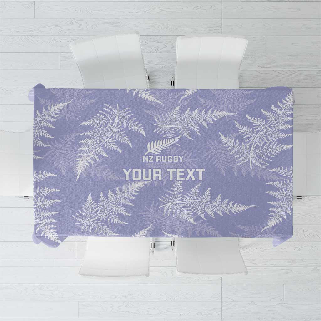 New Zealand Silver Fern Rugby Custom Tablecloth Go Aotearoa Champions Purple Version - Aussie Hoodie