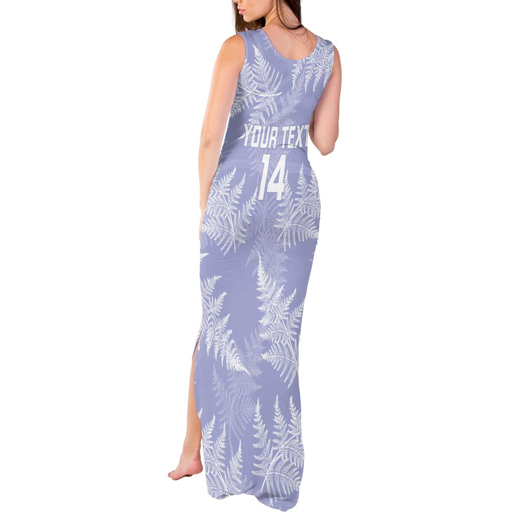 New Zealand Silver Fern Rugby Custom Tank Maxi Dress Go Aotearoa Champions Purple Version - Aussie Hoodie