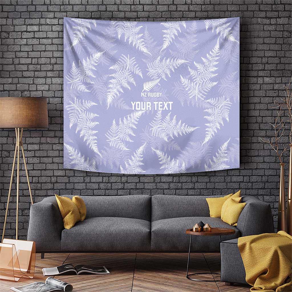 New Zealand Silver Fern Rugby Custom Tapestry Go Aotearoa Champions Purple Version - Aussie Hoodie