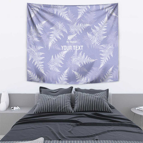 New Zealand Silver Fern Rugby Custom Tapestry Go Aotearoa Champions Purple Version - Aussie Hoodie