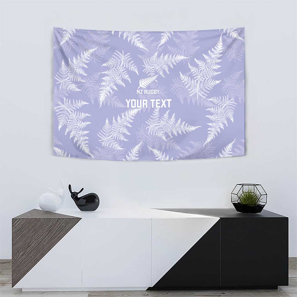 New Zealand Silver Fern Rugby Custom Tapestry Go Aotearoa Champions Purple Version - Aussie Hoodie