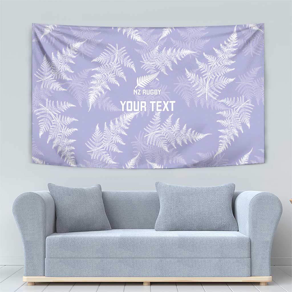 New Zealand Silver Fern Rugby Custom Tapestry Go Aotearoa Champions Purple Version - Aussie Hoodie