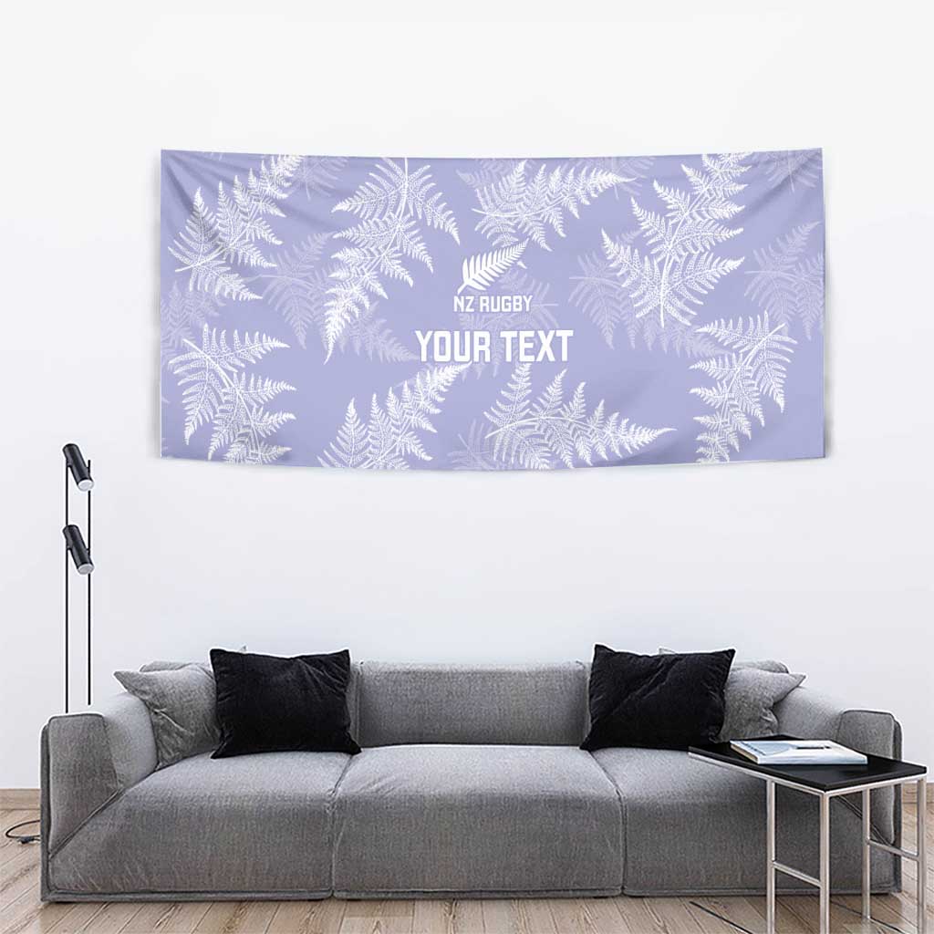 New Zealand Silver Fern Rugby Custom Tapestry Go Aotearoa Champions Purple Version - Aussie Hoodie
