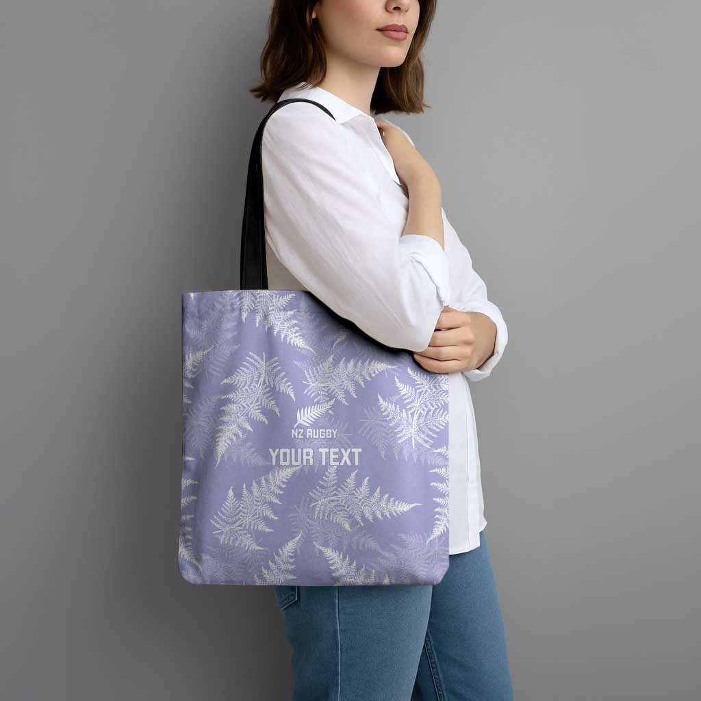 New Zealand Silver Fern Rugby Custom Tote Bag Go Aotearoa Champions Purple Version - Aussie Hoodie
