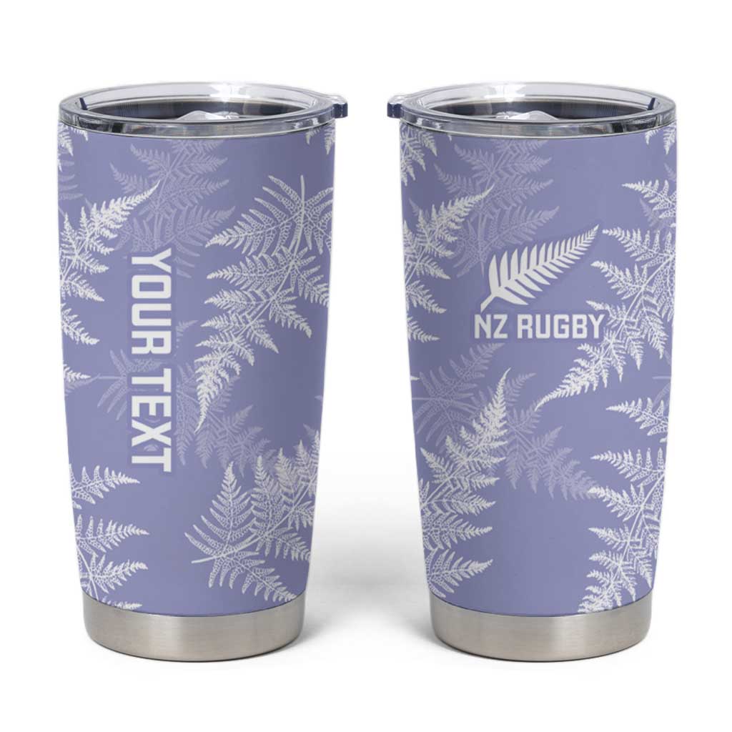New Zealand Silver Fern Rugby Custom Tumbler Cup Go Aotearoa Champions Purple Version - Aussie Hoodie