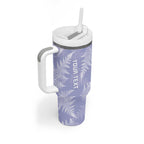 New Zealand Silver Fern Rugby Custom Tumbler With Handle Go Aotearoa Champions Purple Version - Aussie Hoodie