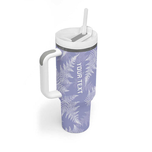 New Zealand Silver Fern Rugby Custom Tumbler With Handle Go Aotearoa Champions Purple Version - Aussie Hoodie