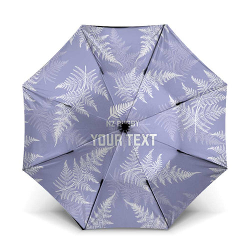 New Zealand Silver Fern Rugby Custom Umbrella Go Aotearoa Champions Purple Version - Aussie Hoodie