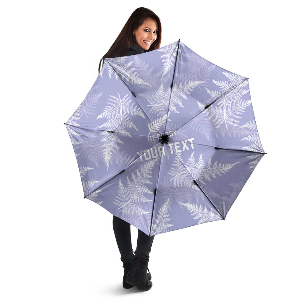 New Zealand Silver Fern Rugby Custom Umbrella Go Aotearoa Champions Purple Version - Aussie Hoodie