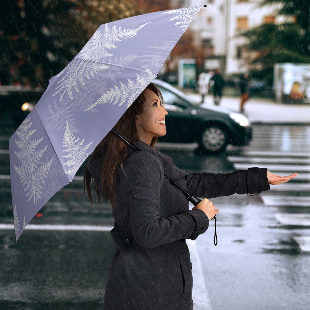 New Zealand Silver Fern Rugby Custom Umbrella Go Aotearoa Champions Purple Version - Aussie Hoodie