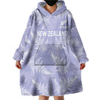 New Zealand Silver Fern Rugby Custom Wearable Blanket Hoodie Go Aotearoa Champions Purple Version - Aussie Hoodie