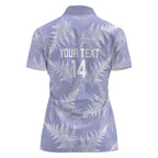 New Zealand Silver Fern Rugby Custom Women Polo Shirt Go Aotearoa Champions Purple Version - Aussie Hoodie