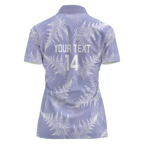 New Zealand Silver Fern Rugby Custom Women Polo Shirt Go Aotearoa Champions Purple Version - Aussie Hoodie